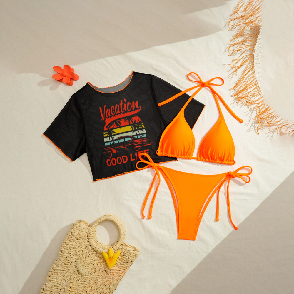 Tropical Bikini 3-Piece