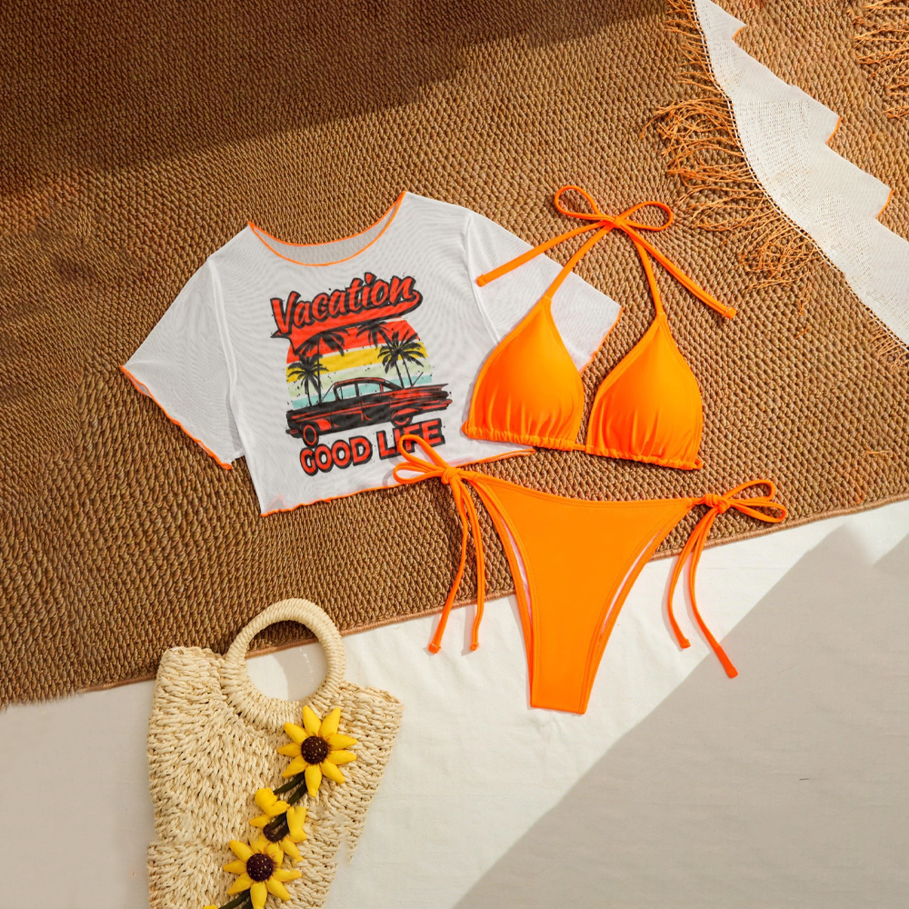 Tropical Bikini 3-Piece