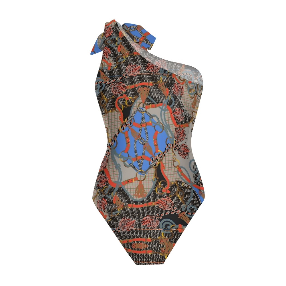 Women's Regal Tangle One-Piece Swimsuit with Skirt