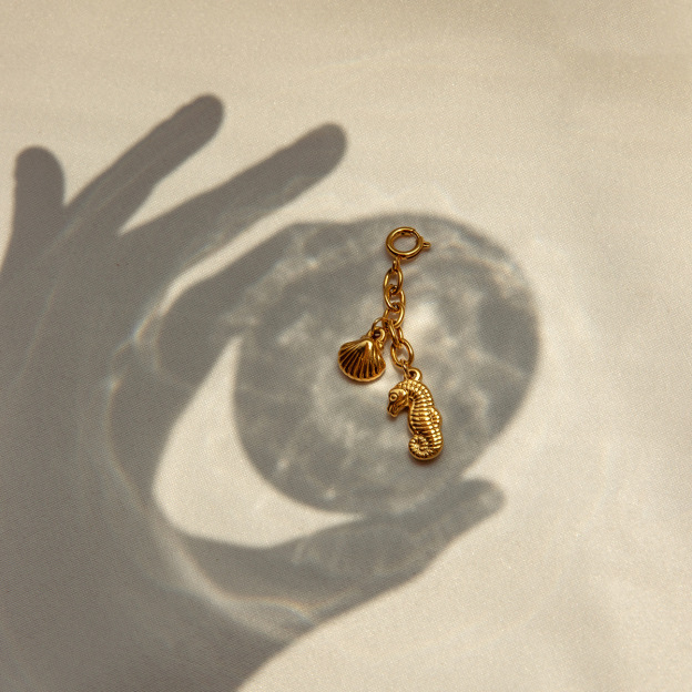 Stainless Steel Bikini Resort Style Jewelry Pendant