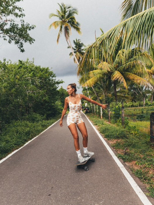 Spaghetti Strap One-Piece Swimsuit