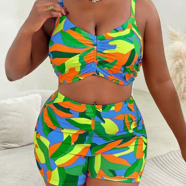 Long Sleeve 3-Piece Swimsuit Set