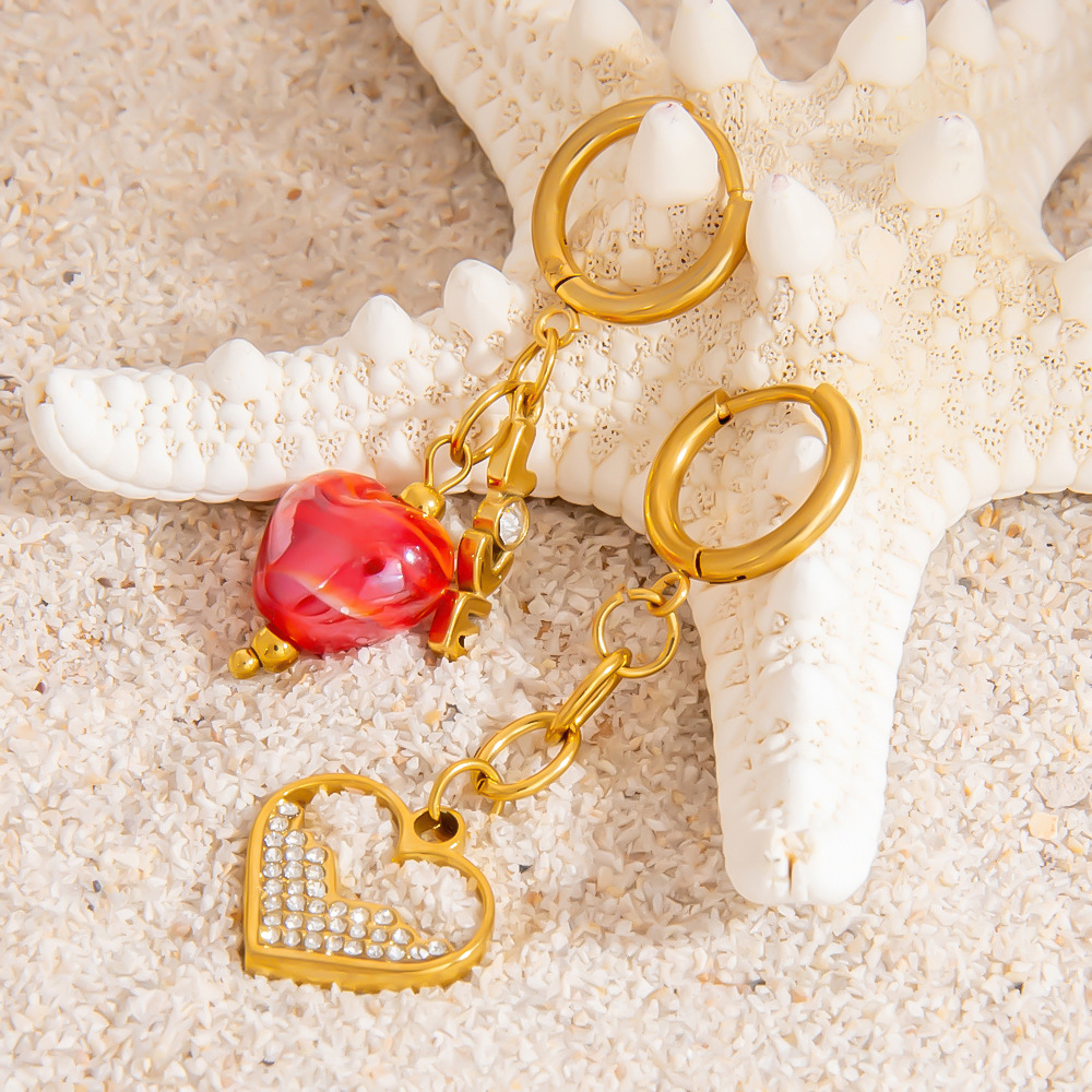 Stainless Steel Bikini Clasp Ocean Series Accessories Jewelry Pendant