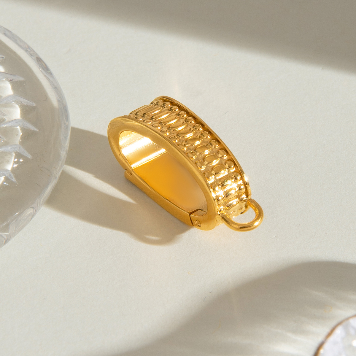 Swimwear Stainless Steel Jewelry Pendant Connector