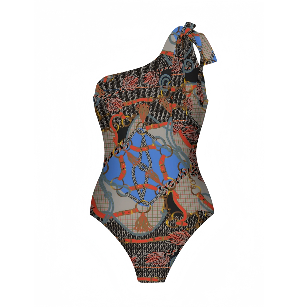 Women's Regal Tangle One-Piece Swimsuit with Skirt