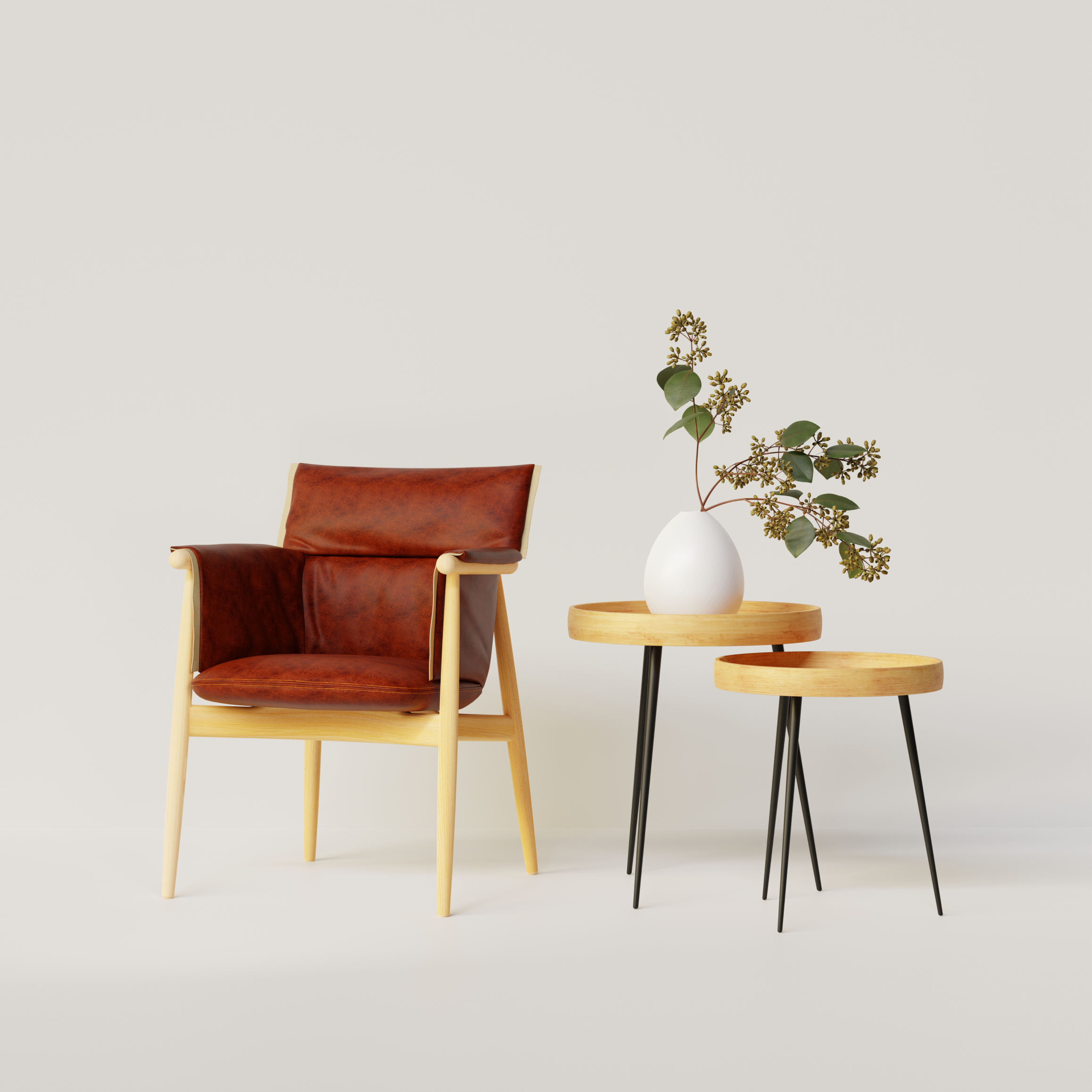 vintage vibe Modern Chair
