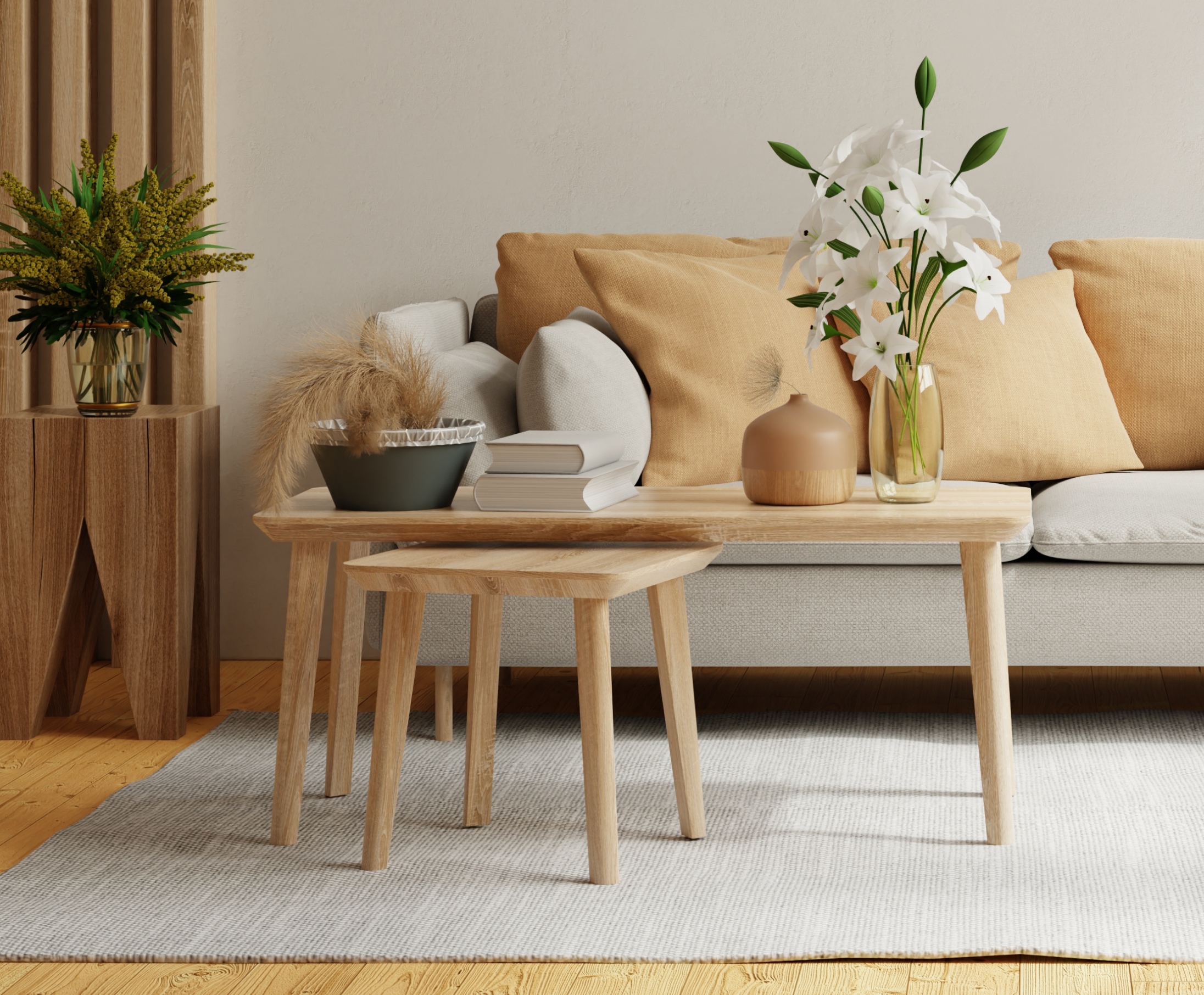 Harmony Wood Coffee Table