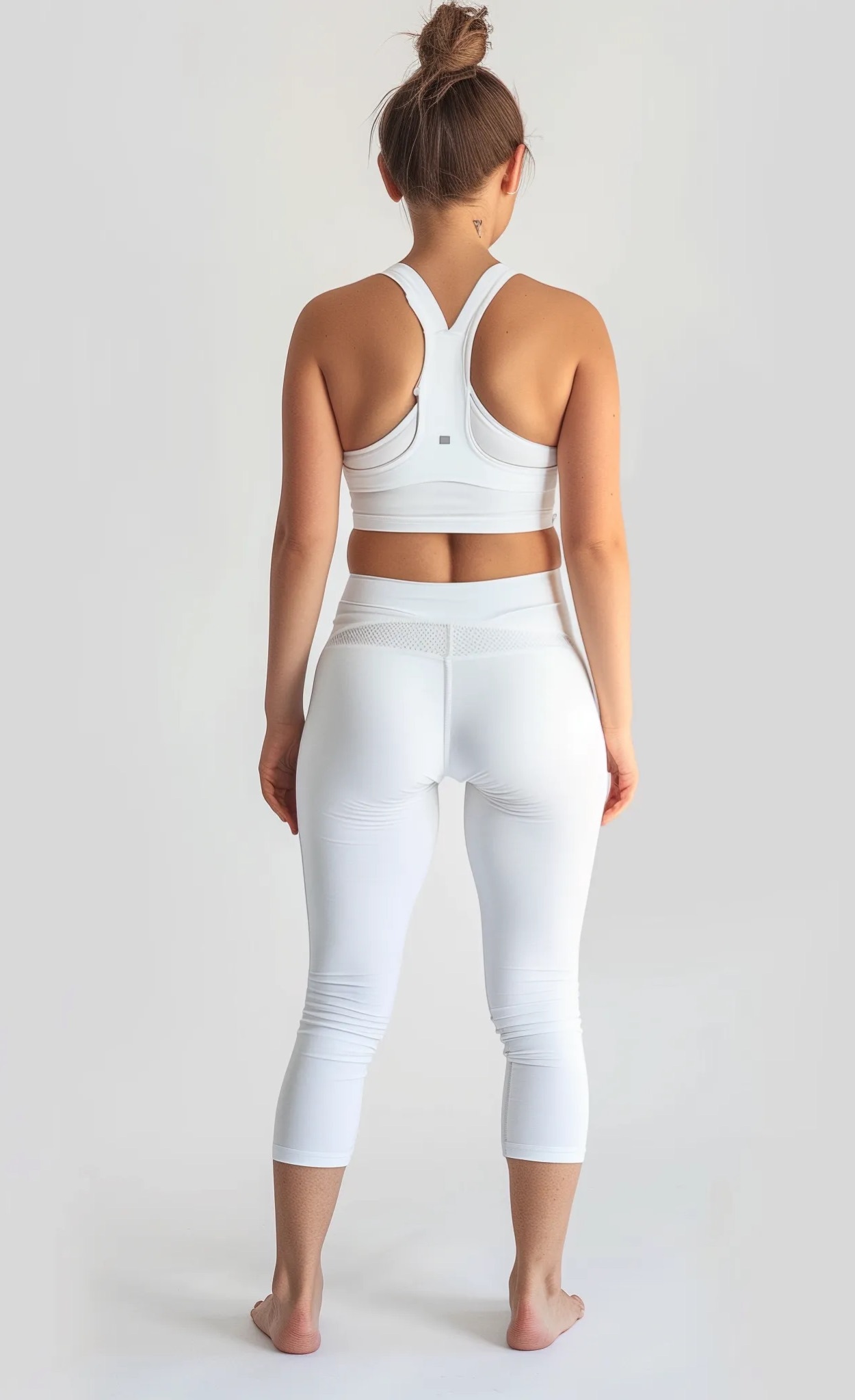 Evoke Scrunch Leggings - White