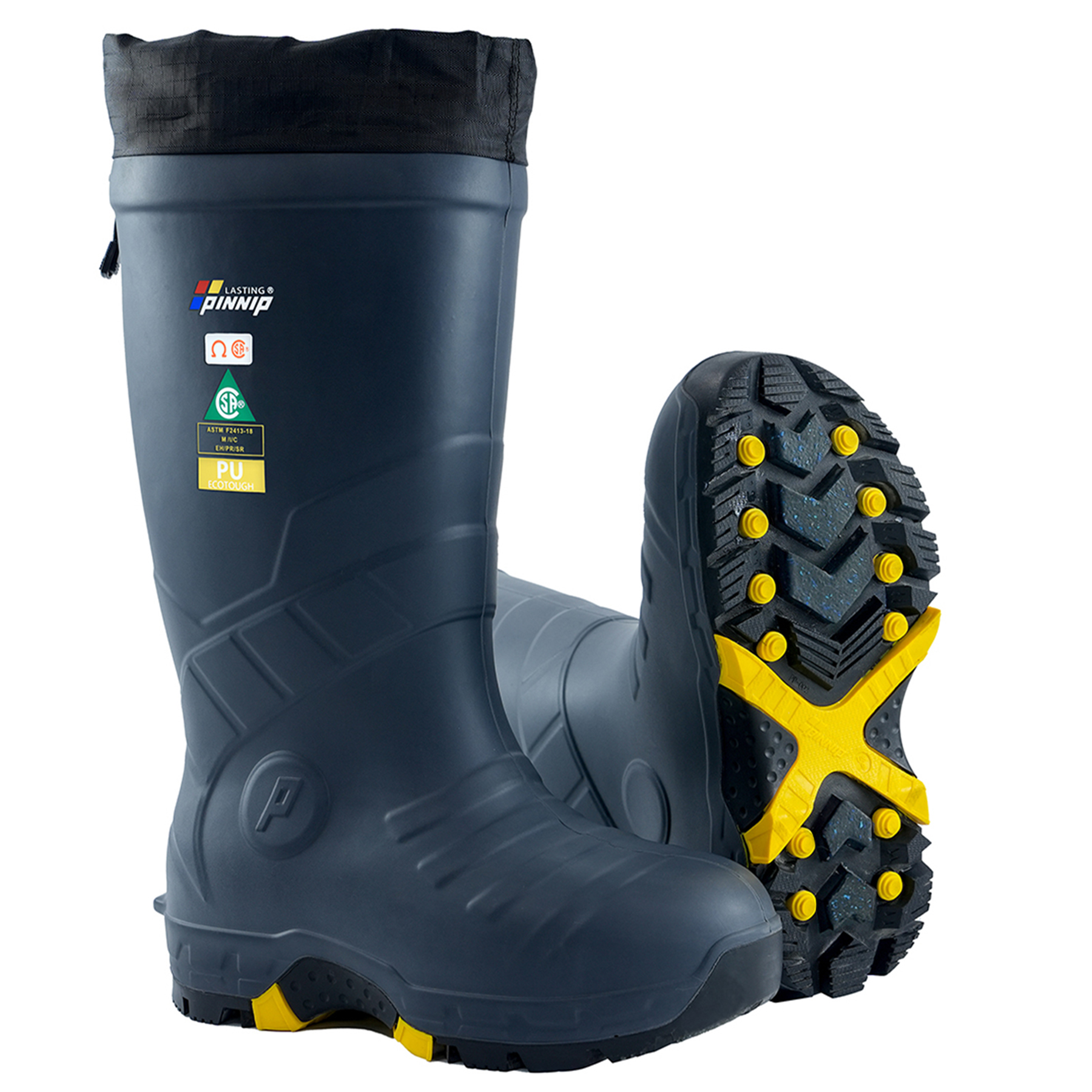 Snow Conquer Protective Boots On Ice - Grey (CSA, ASTM)