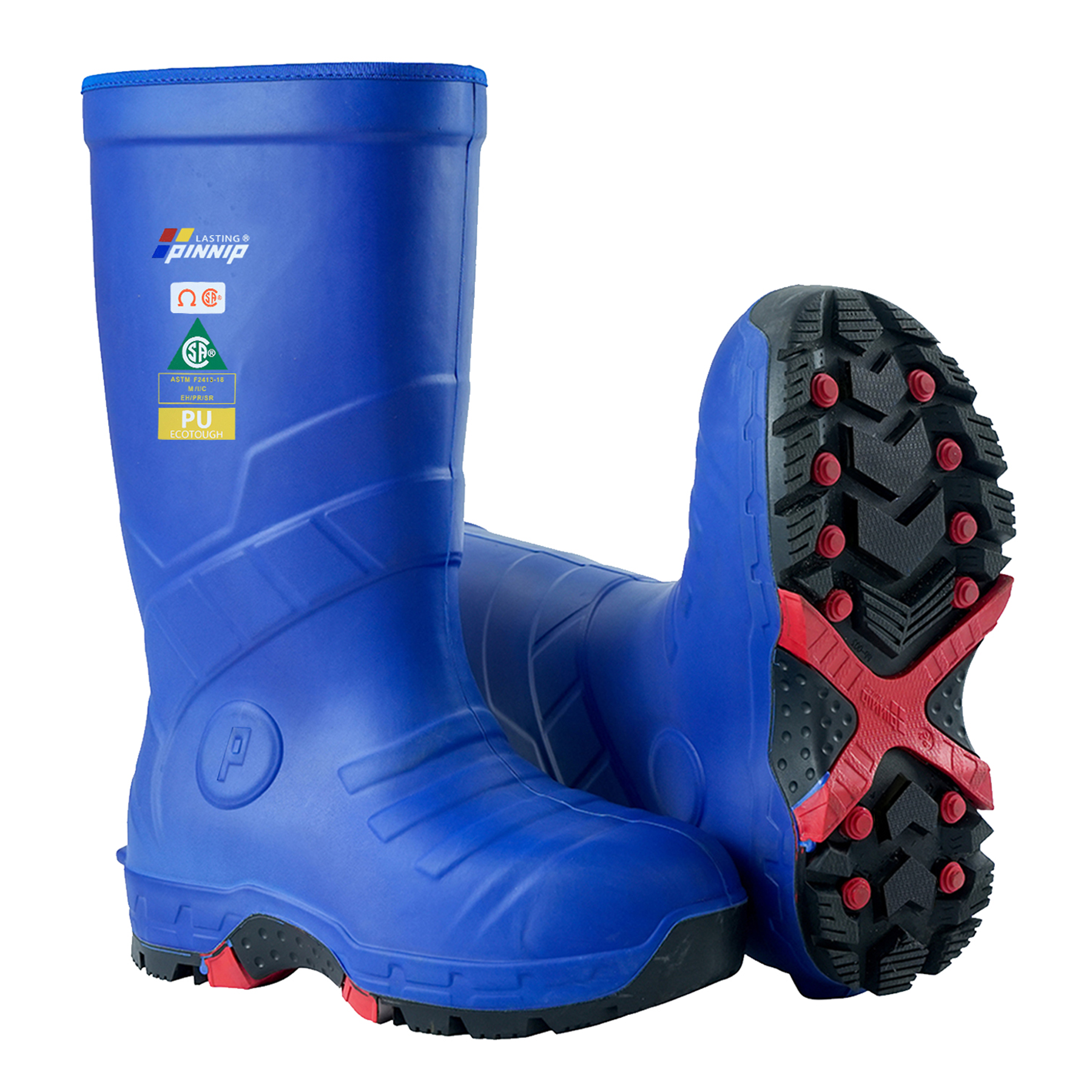 Snow Conquer Protective Boots For Winter - Blue (CSA, ASTM)