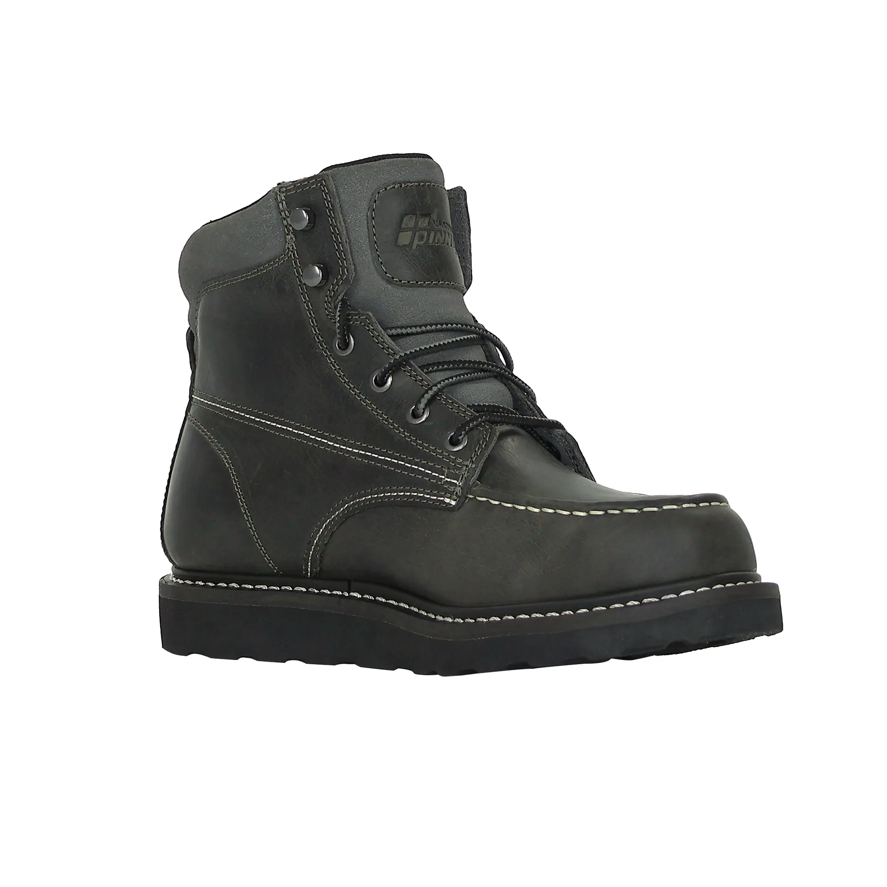 Right diagram of Elephant Goodyear Welted Boots-6 inches--Dark Grey