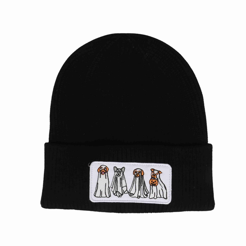 Ghost Dog Beanie | Dog Lover's Collection | Unisex | Cozy & Howl-tastic