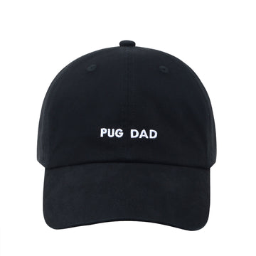 Hatodm Pug Dad Soft Baseball Cap