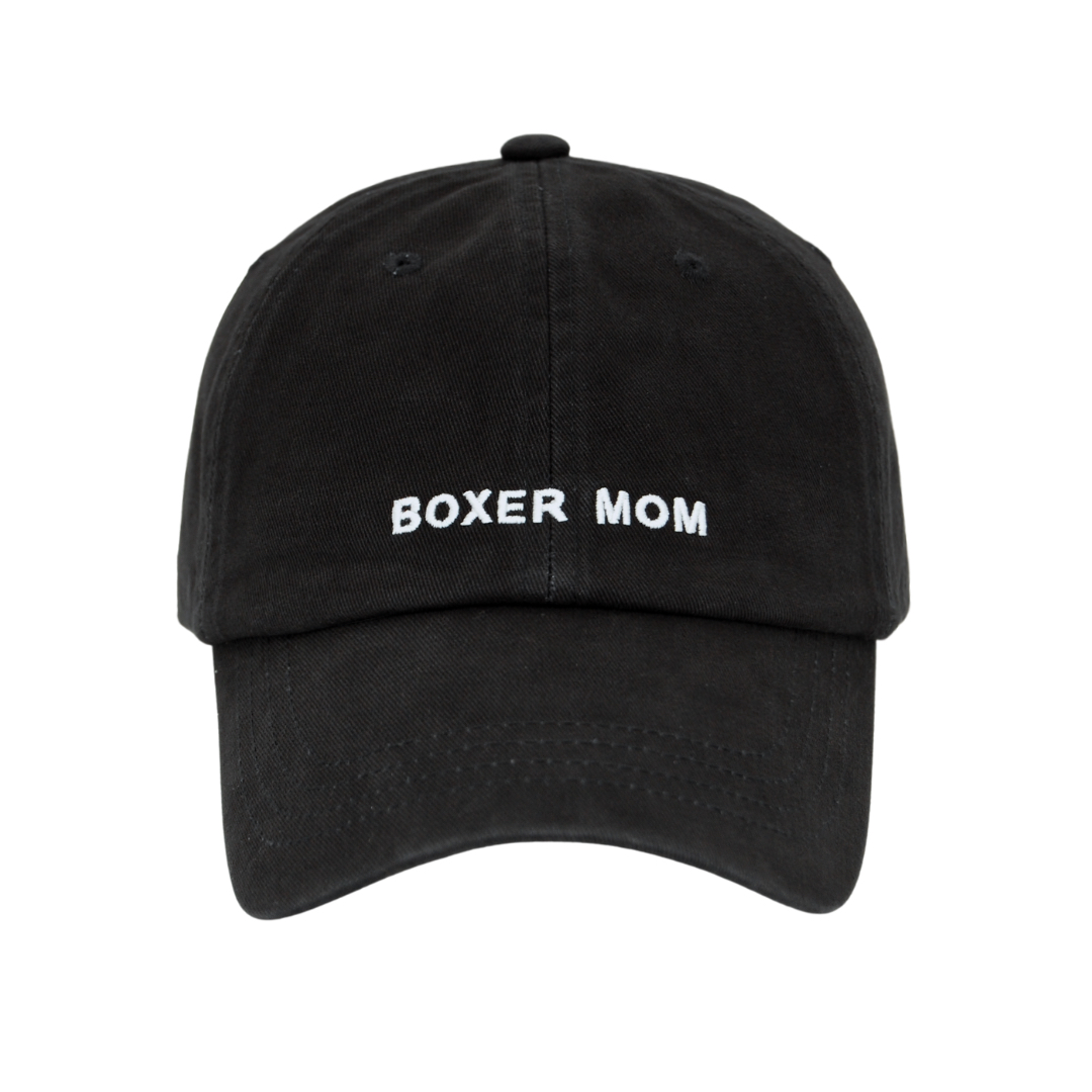 Hatodm Boxer Mom Soft Baseball Cap