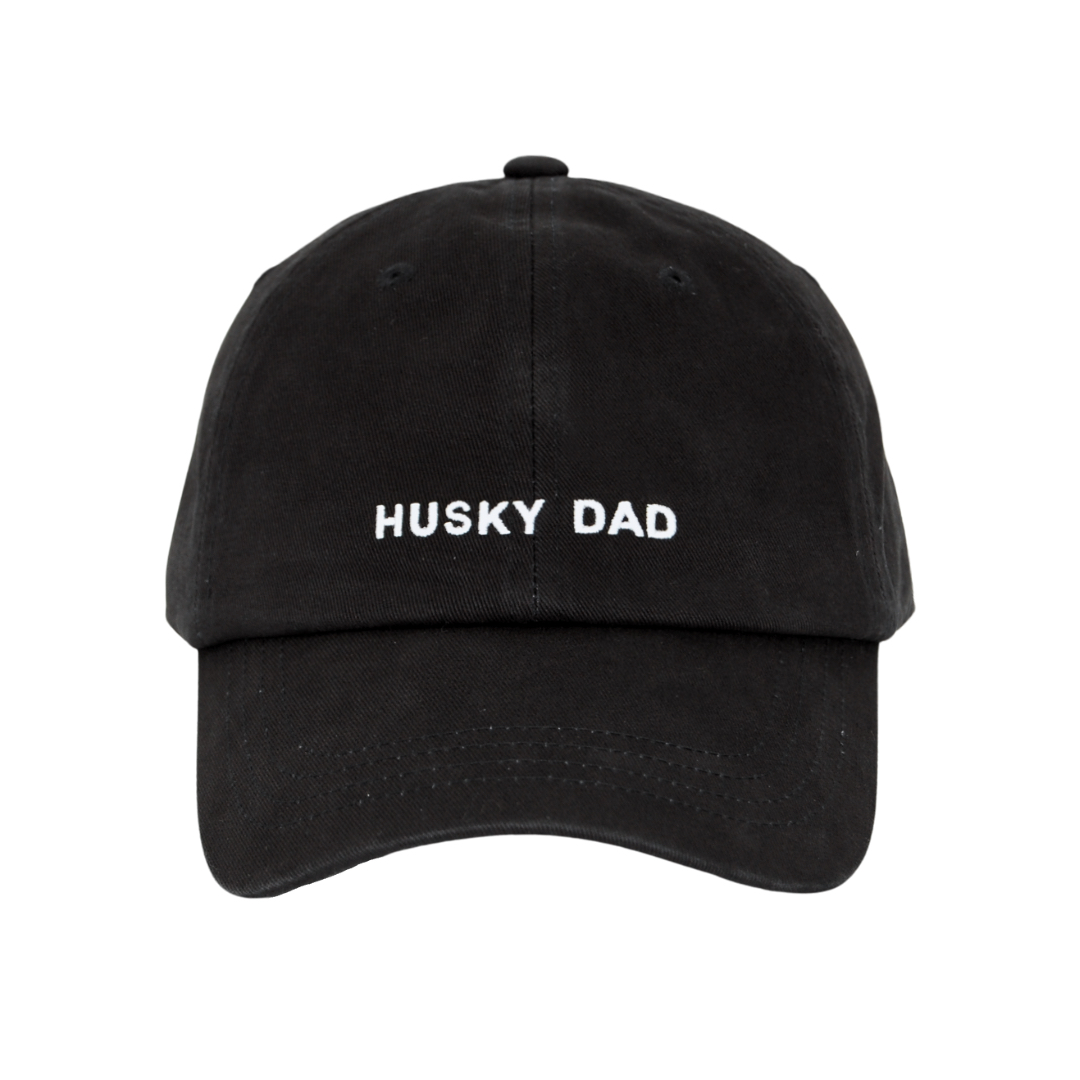 Hatodm Husky Dad Soft Baseball Cap
