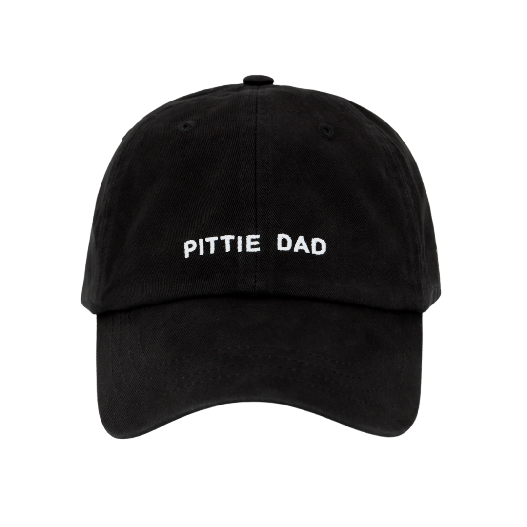 Hatodm Pittie Dad Soft Baseball Cap