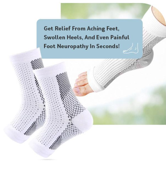 NeuroSocks Compression Socks for Neuropathy Pain Relief and Soothe Foot Aches for Women & Men-KTS HEALTHCARE