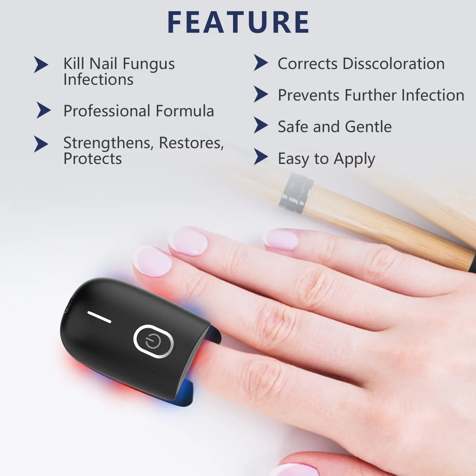 KTS Nail Repair Device for Fungal Infections and Onychomycosis-KTS HEALTHCARE