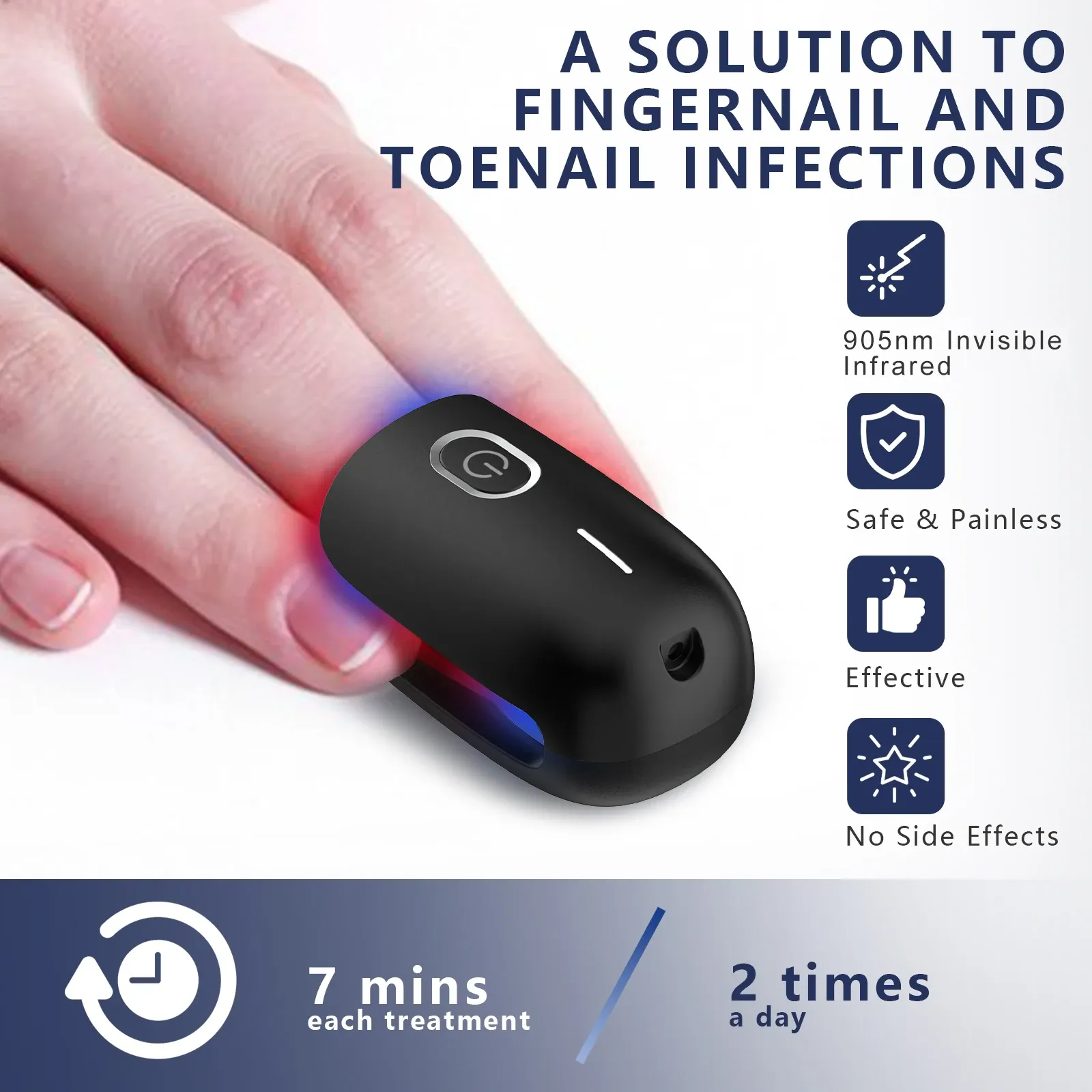 KTS Nail Repair Device for Fungal Infections and Onychomycosis-KTS HEALTHCARE