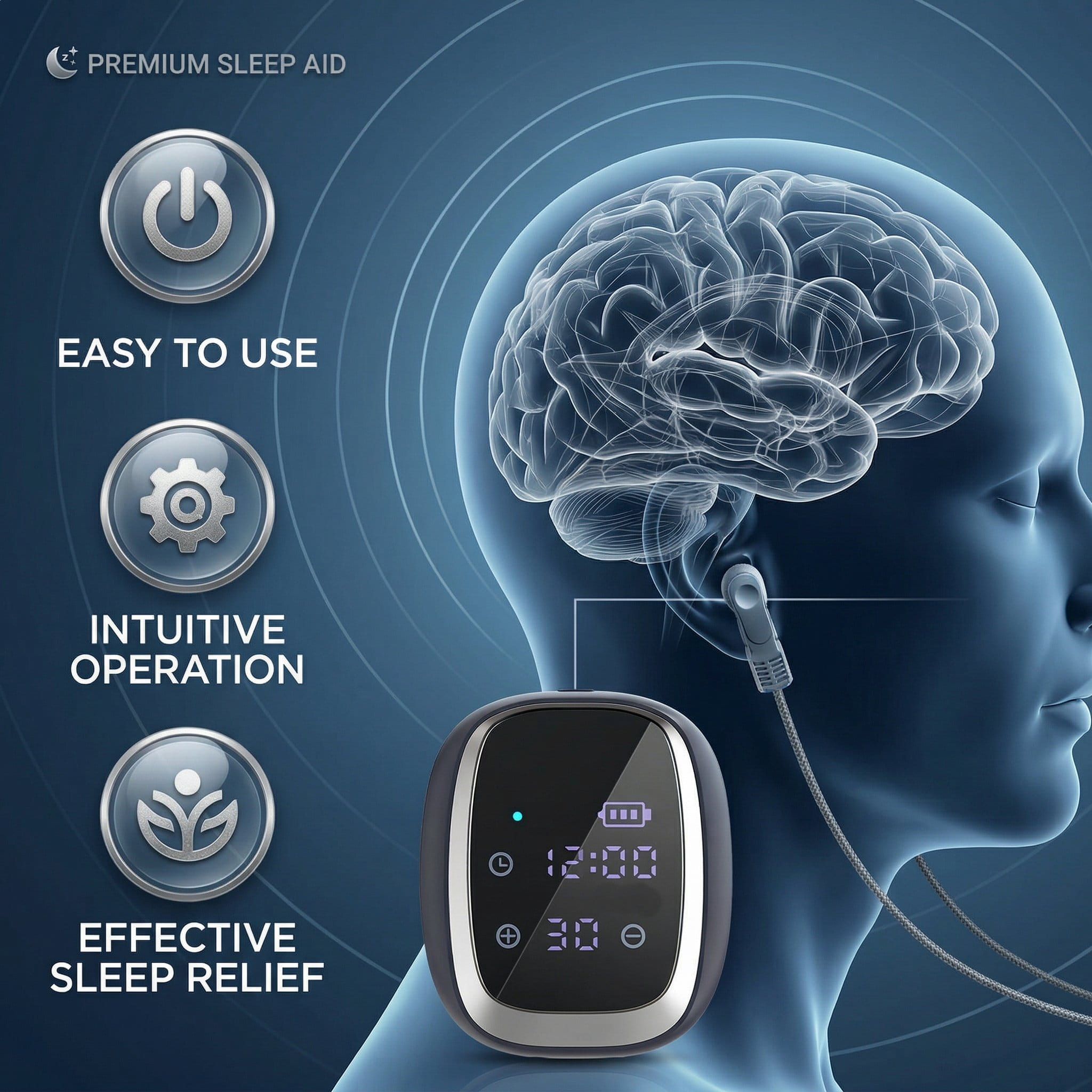 KTS CES 2.0 Smart Neuro Sleep Aid Device