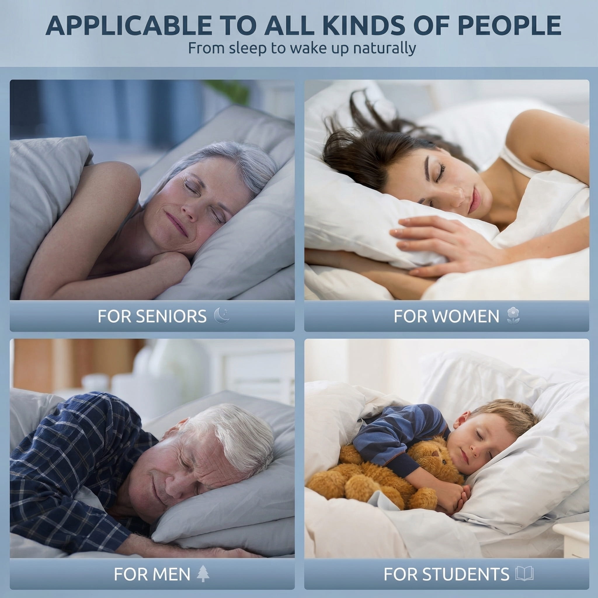 People who may benefit from CES sleep support