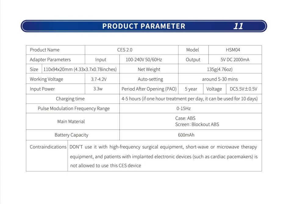 KTS CES Sleep Aid Device 2.0-KTS HEALTHCARE
