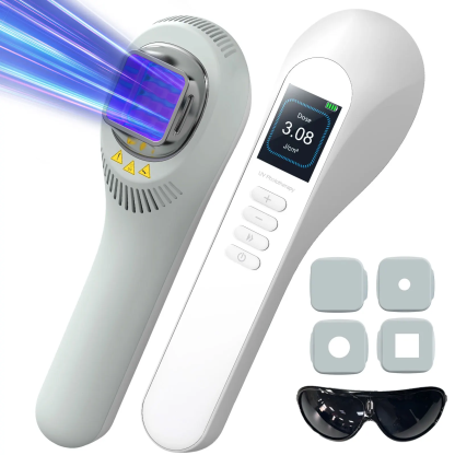 Handheld UVB Light Therapy Device for Vitiligo, Psoriasis & Eczema