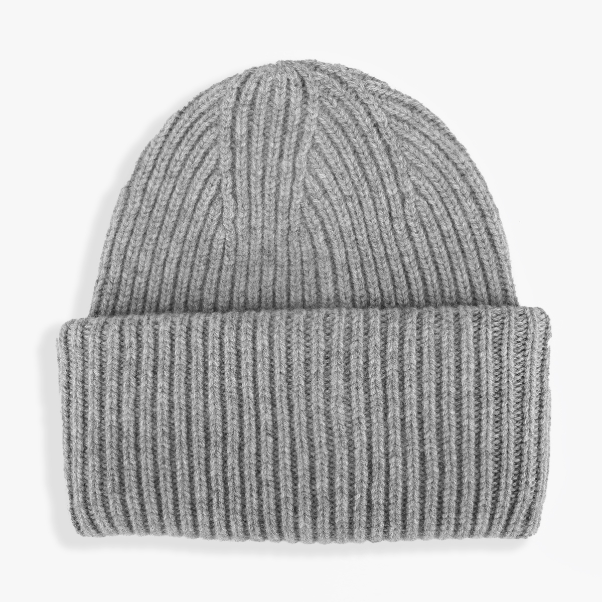 Blank High Cuffed Merino Wool Beanies - 1338
