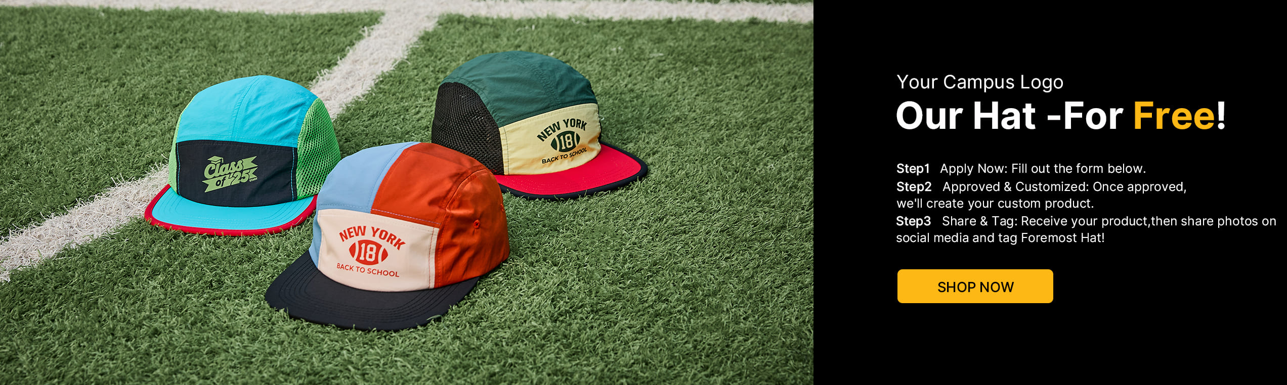 {"default":"free custom logo hat for campus"}
