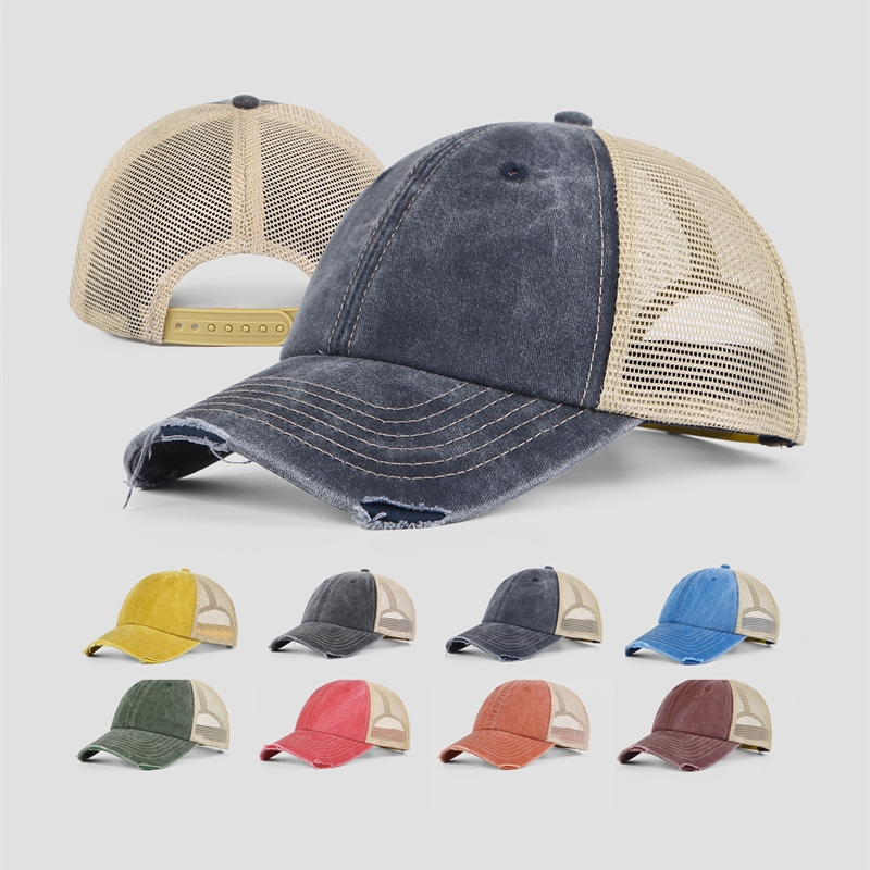 thumbnail image 2 of We're Done Alberta First Hats Our Land Our Rules Mesh Cotton Cap 2 of 14