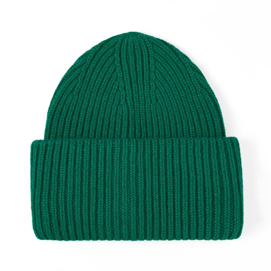 Blank High Cuffed Merino Wool Beanies - 1338