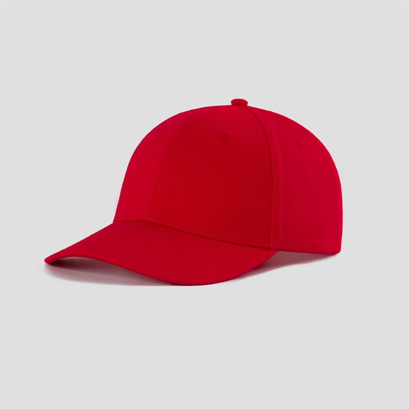 Blank 6 Panel Mid Profile Structured Baseball Cap Wholesale 6166