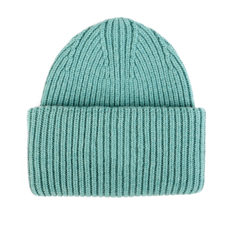 Blank High Cuffed Merino Wool Beanies - 1338