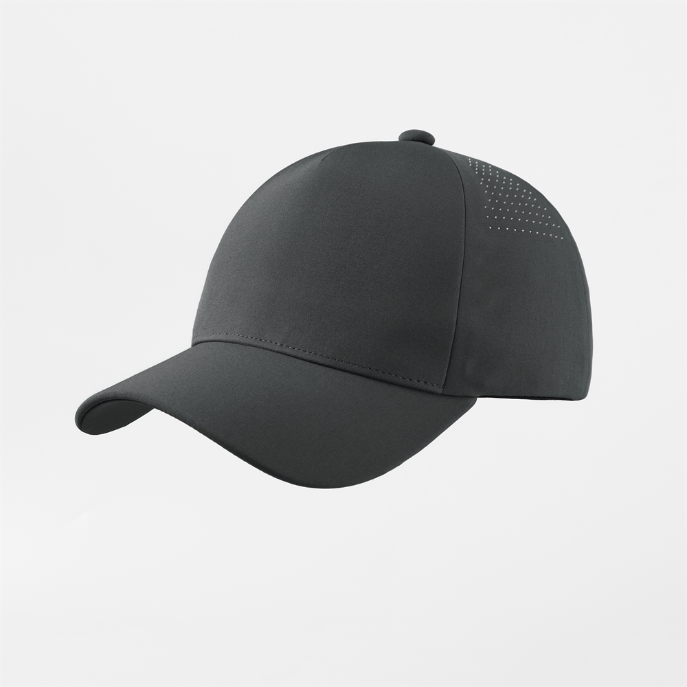 Blank Seamless 5 Panel Perforated Performance Snapback Hat Wholesale  - 5312
