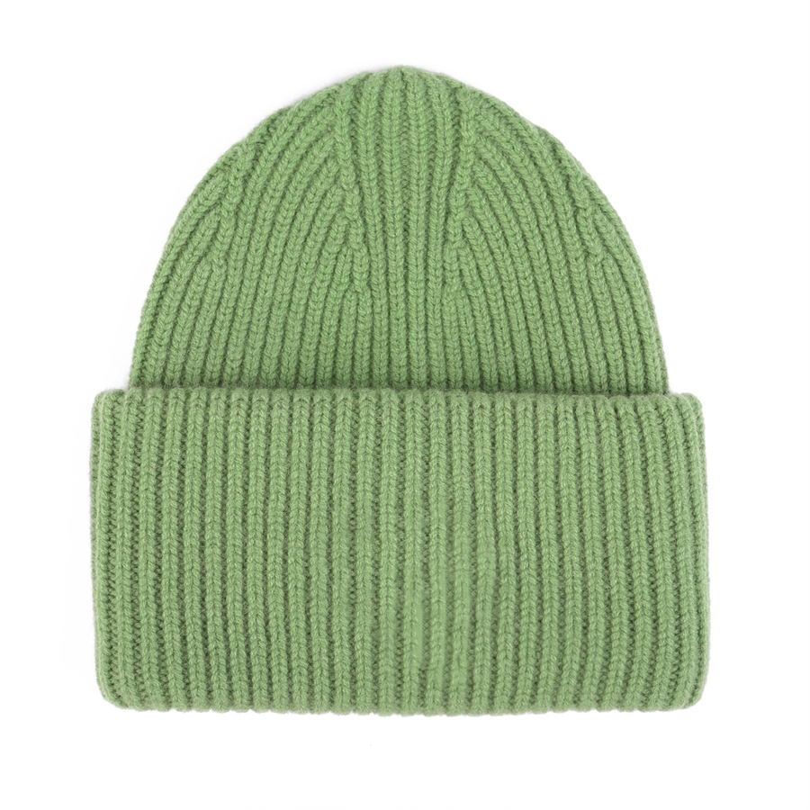 Blank High Cuffed Merino Wool Beanies - 1338