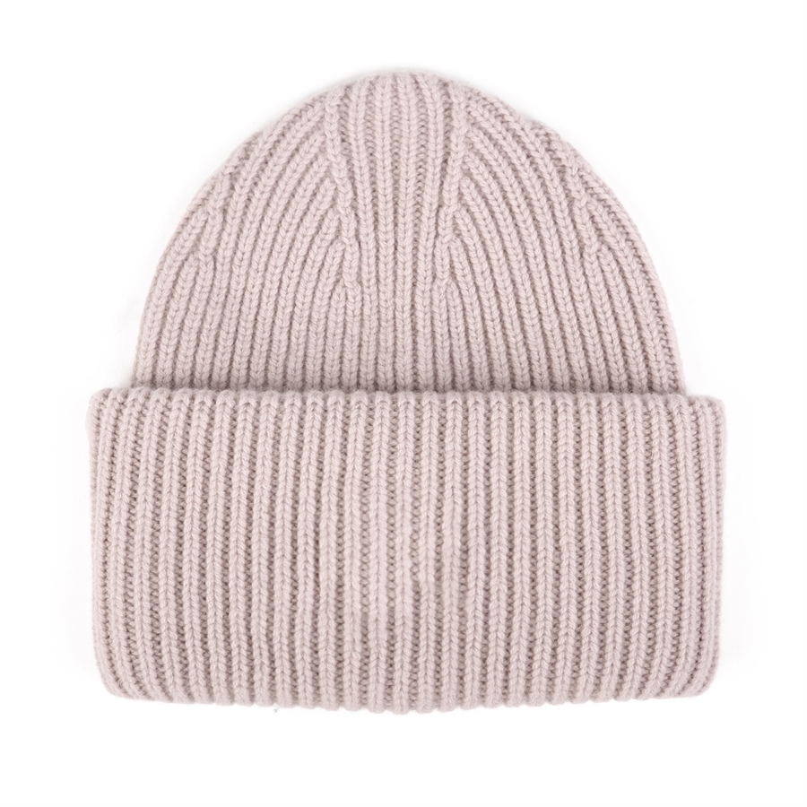 Blank High Cuffed Merino Wool Beanies - 1338