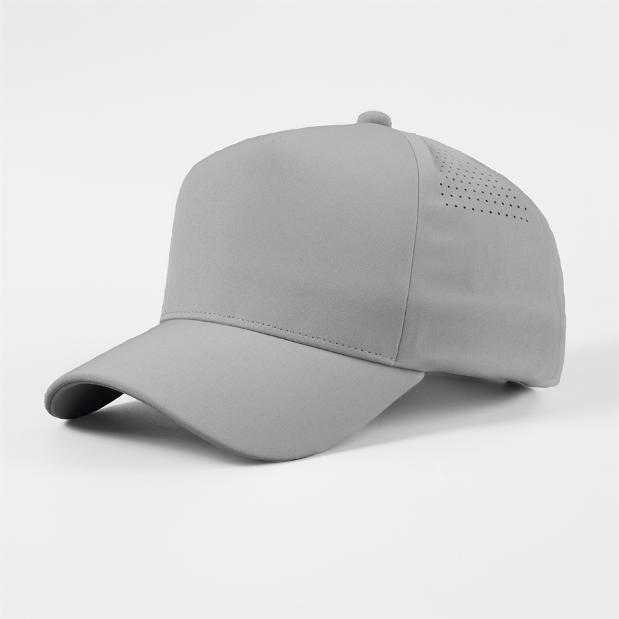 Blank Seamless 5 Panel Perforated Snapback Hat Wholesale