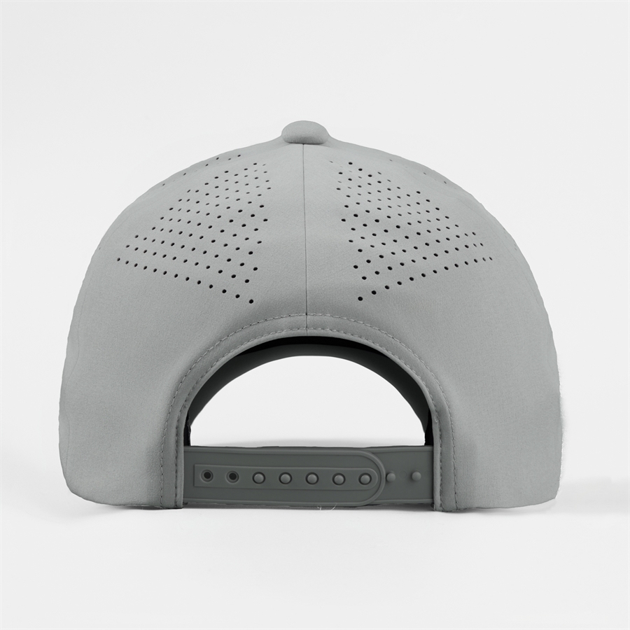 Blank Seamless 5 Panel Perforated Snapback Hat Wholesale 