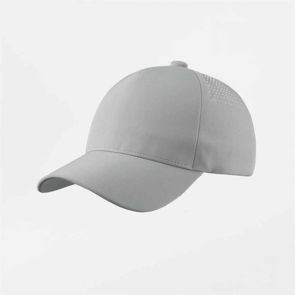 Blank Seamless 5 Panel Perforated Performance Snapback Hat Wholesale  - 5312