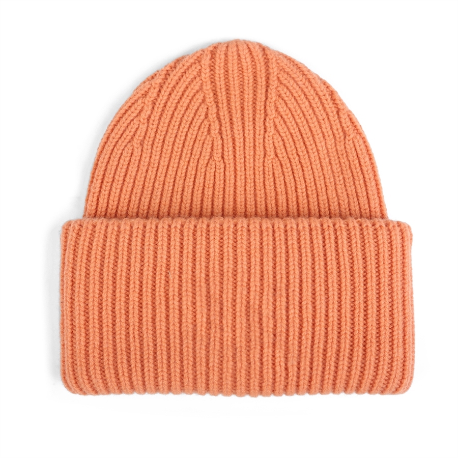Blank High Cuffed Merino Wool Beanies - 1338