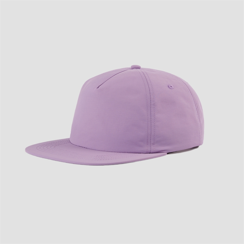 BF Yew hat - Nylon flat brim snapback for embroidery or screen