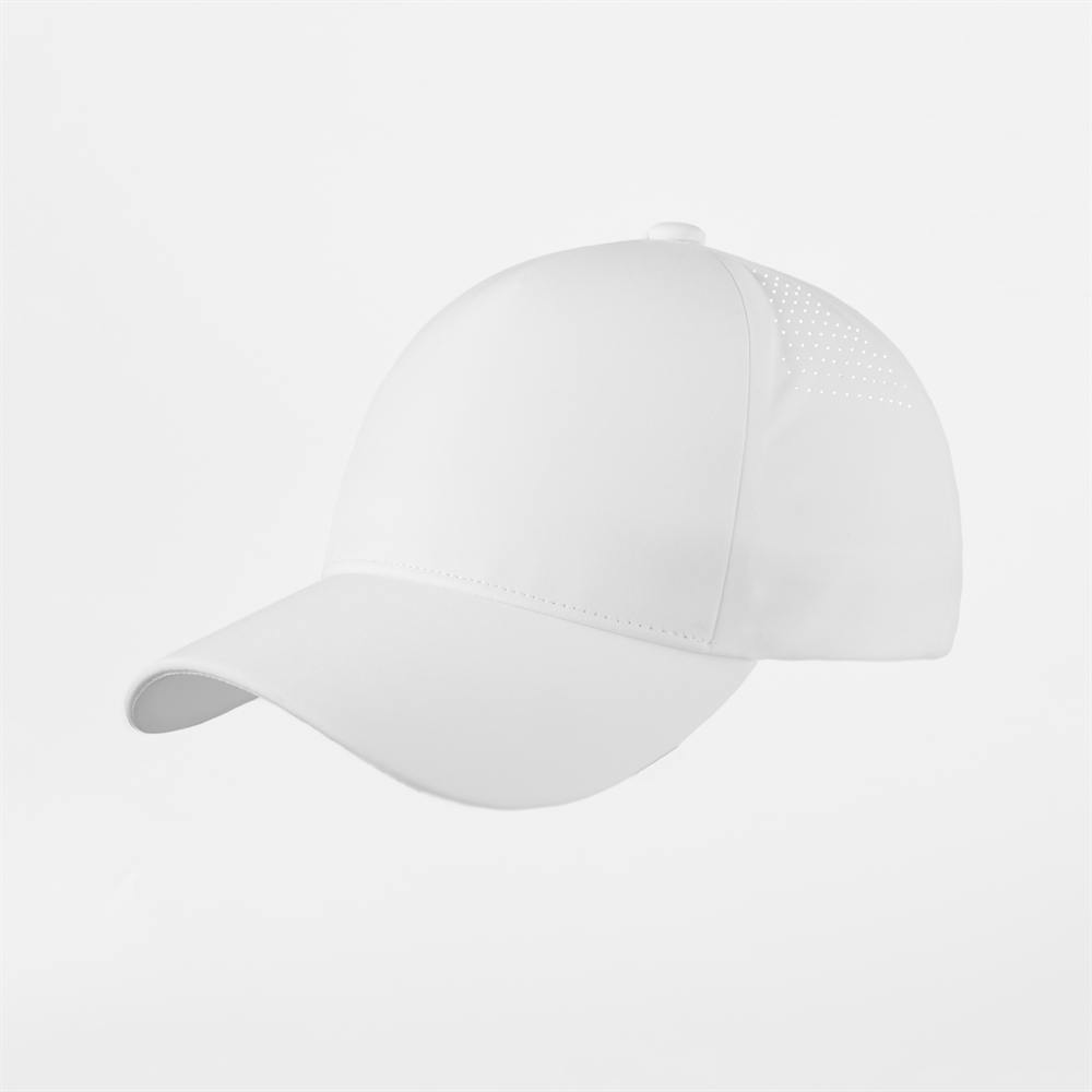 Blank Seamless 5 Panel Perforated Performance Snapback Hat Wholesale  - 5312