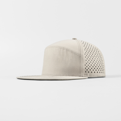 Blank Perforated Water Repellent Performance Snapback Golf Hat Wholesale - 6023