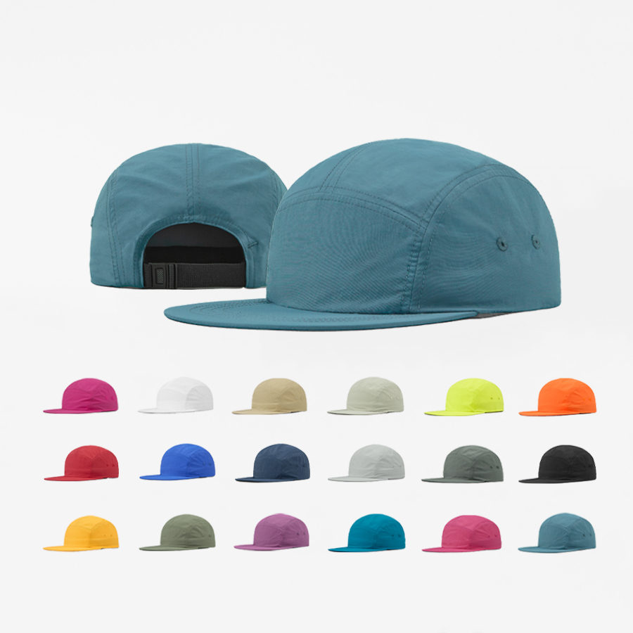 Blank & Custom 5 Panel Nylon Camper Hat Wholesale – Foremost Hat