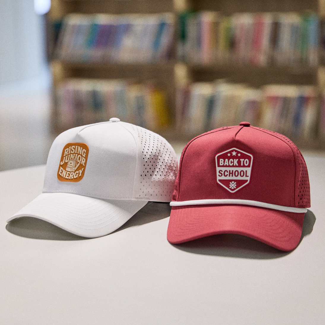 gorra prensada en caliente