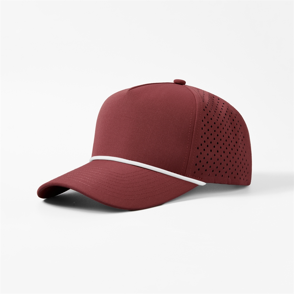 Blank & Custom 5 Panel Laser Performance Golf Rope Hat Wholesale - 652