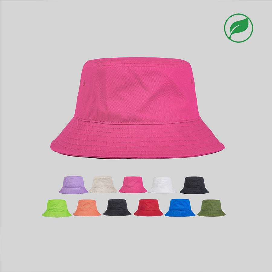 Blank Unisex Organic Cotton Bucket Hat Wholesale - 7006