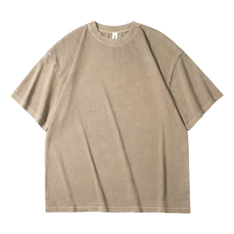Blank & Custom Washed Vintage Cotton T-shirt Wholesale 8.8oz - NY887