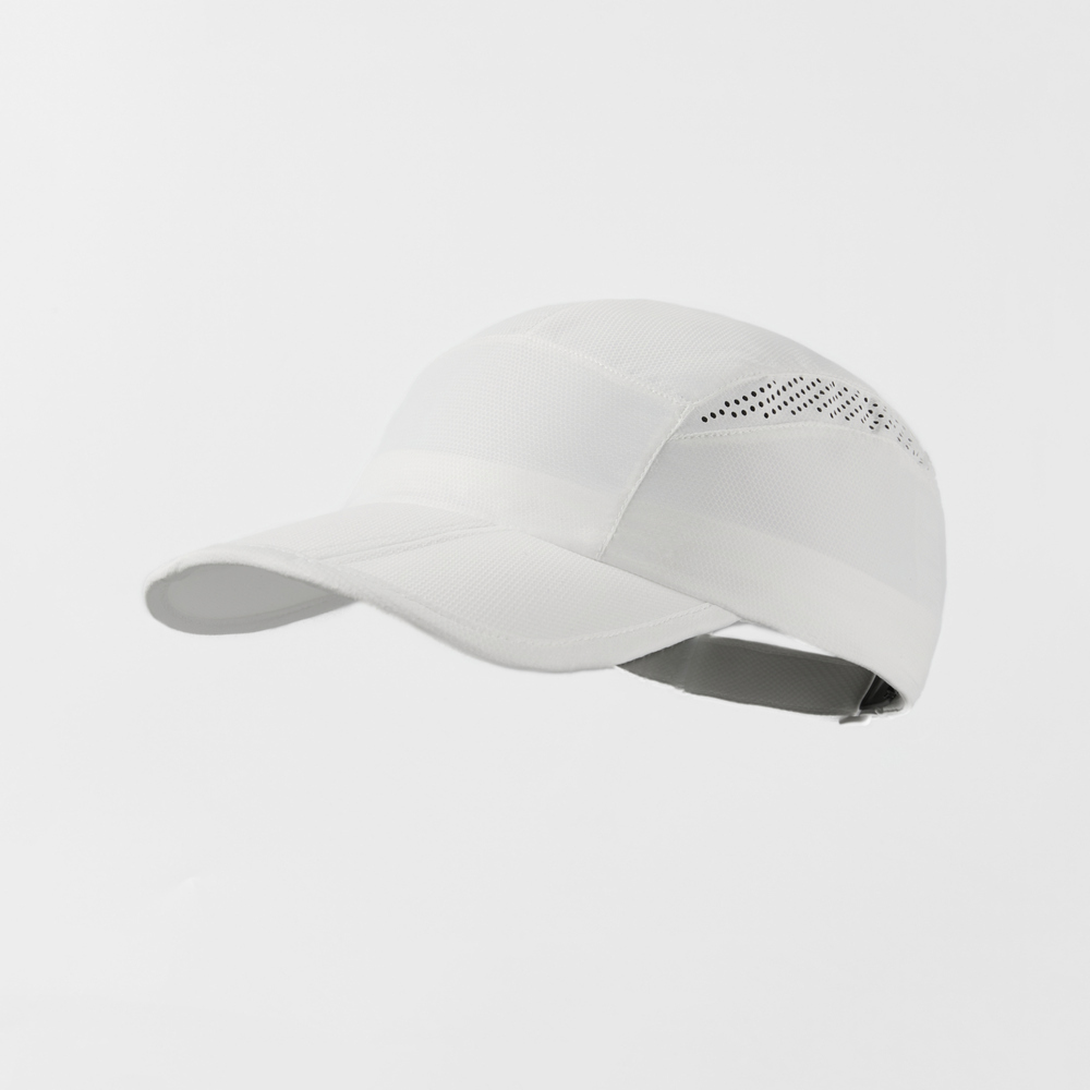 Blank Mesh Perforated Foldable Lightweight Running Cap Wholesale UPF 50+ 5067