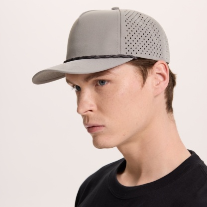 Blank & Custom 5 Panel Laser Performance Golf Rope Hat Wholesale - 6526P